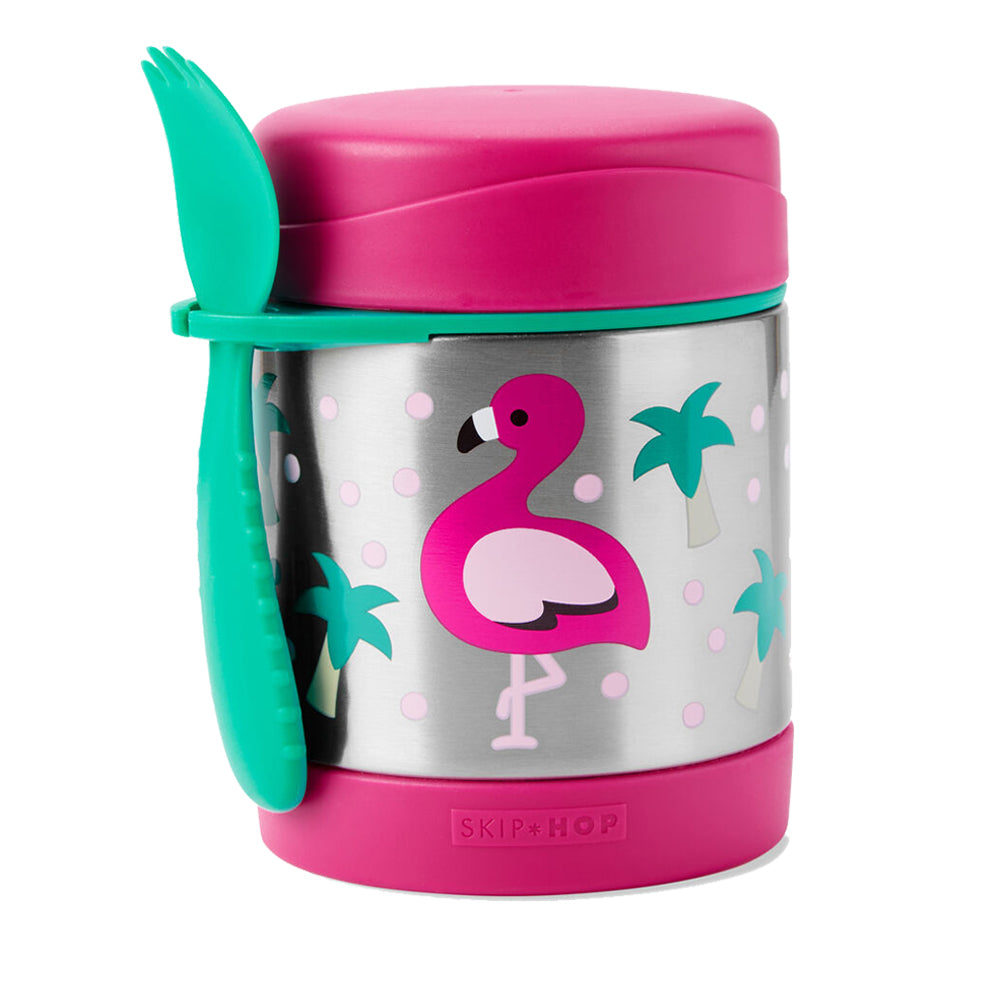 Skip Hop Zoo Insulated Little Kid Food Jar-Bebehaus