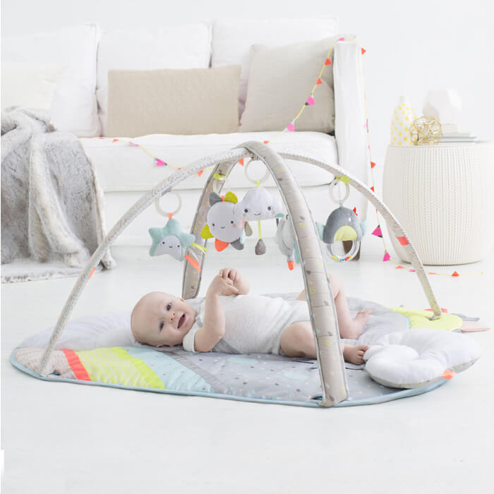 Skip Hop Silver Lining Cloud Activity Gym Play Mat-Bebehaus
