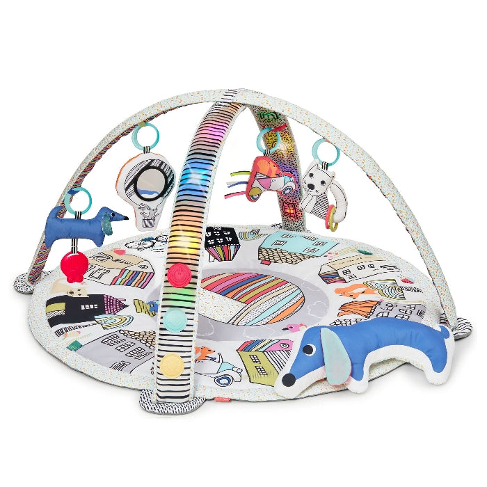 Skip Hop Vibrant Village Smart Lights Activity Gym Play Mat-Bebehaus