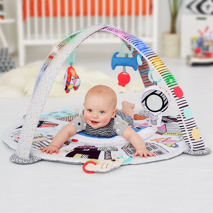 Skip Hop Vibrant Village Smart Lights Activity Gym Play Mat-Bebehaus