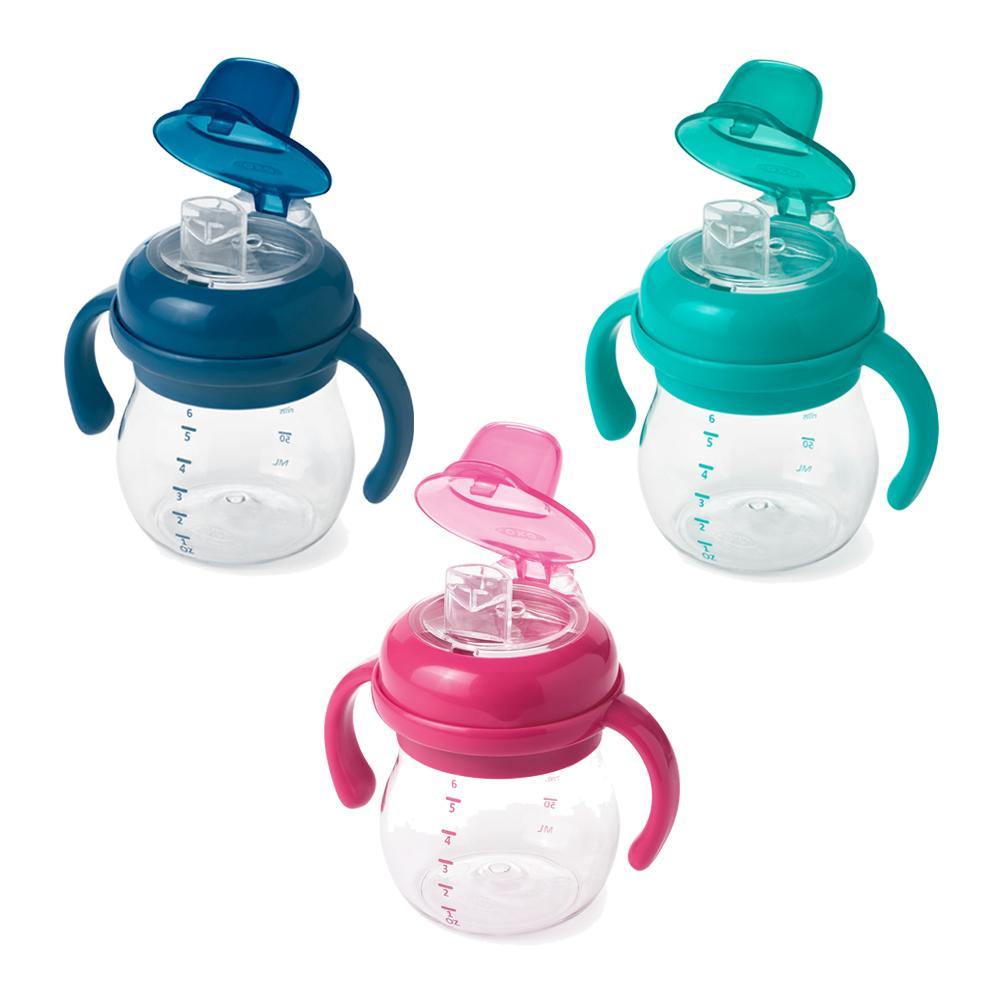 Oxo Tot Grow Soft Spout Cup w/ Removable Handles 6oz-Bebehaus
