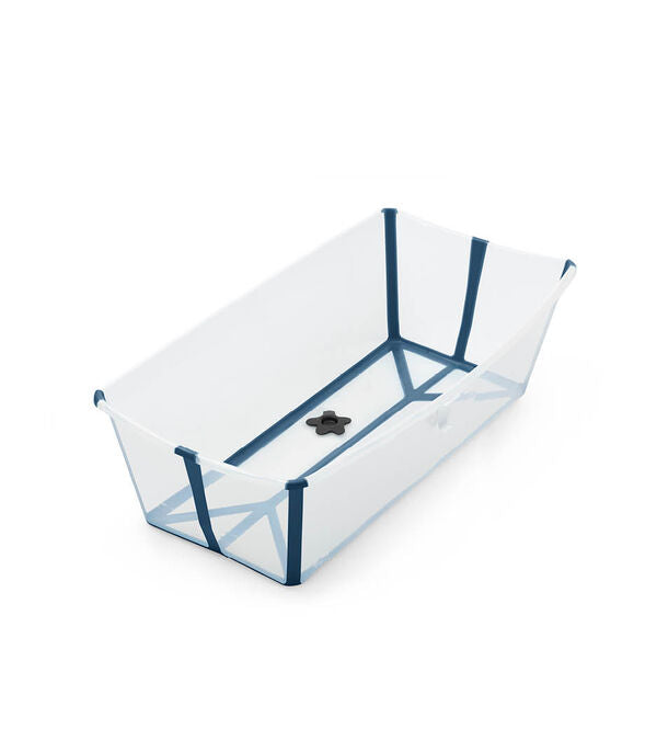 Stokke Flexi Bath XL (Transparent Blue)-Bebehaus