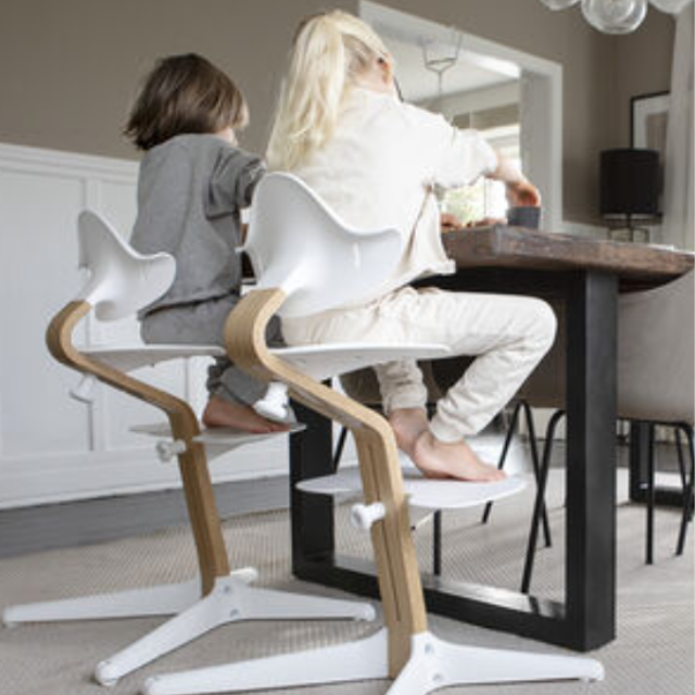 Stokke Nomi Chair Natural/Black-Bebehaus