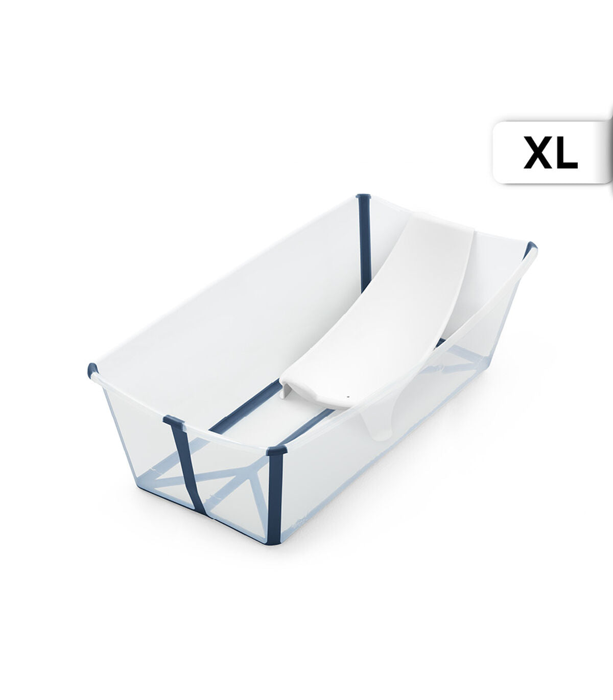 Stokke Flexi Bath XL (Transparent Blue)-Bebehaus
