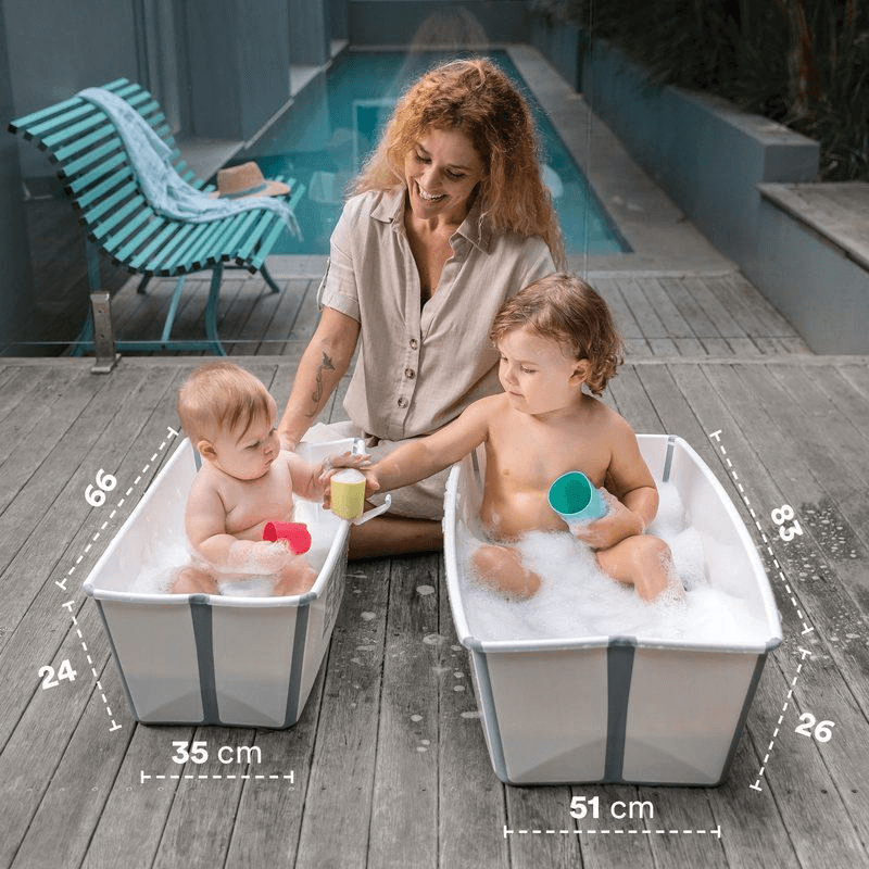 Stokke Flexi Bath XL (White)-Bebehaus