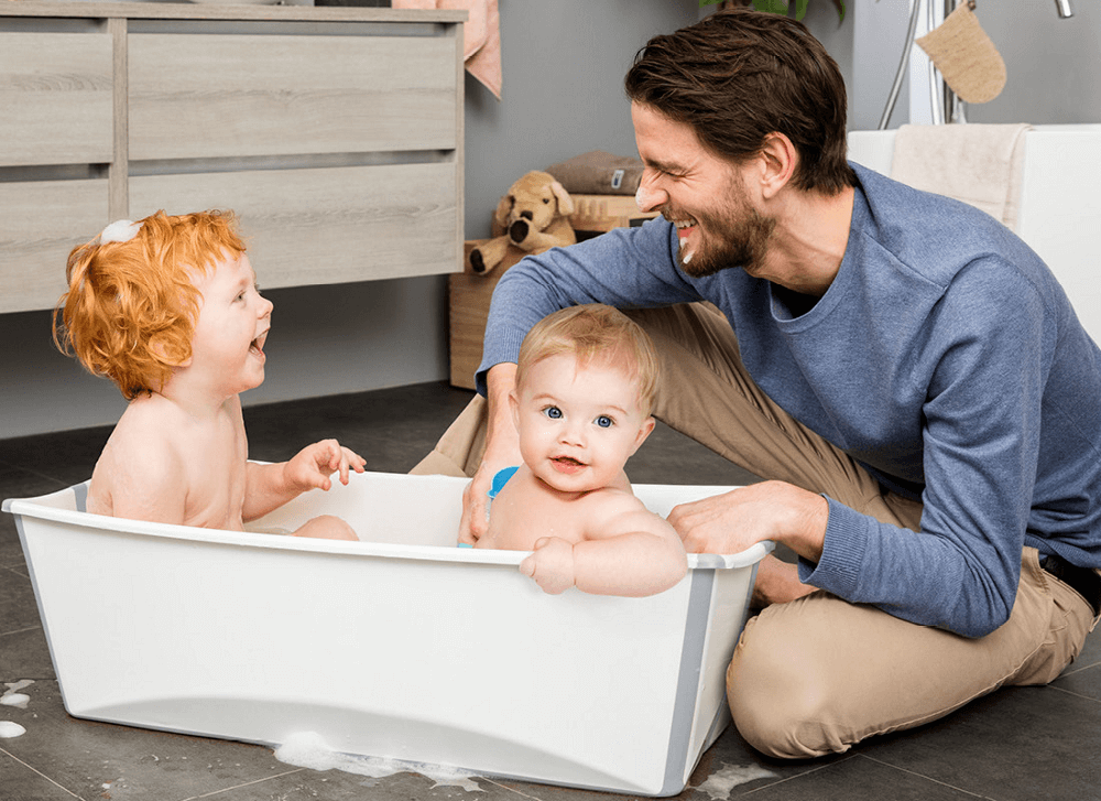 Stokke Flexi Bath XL (White)-Bebehaus