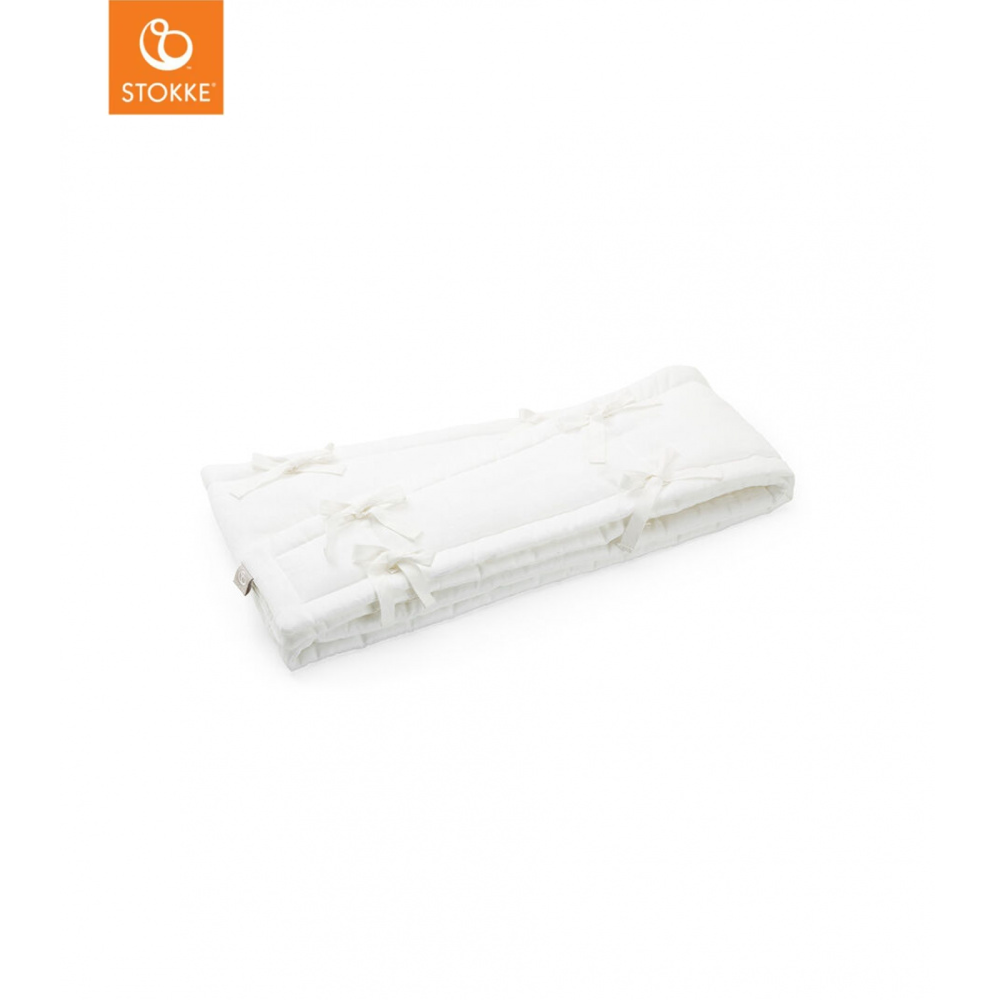 Stokke Sleepi Mini Bumper - White-Bebehaus