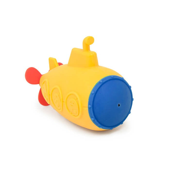 Marcus & Marcus Silicone Bath Toys Submarine Squirt-Bebehaus