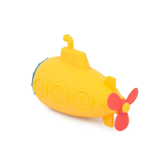 Marcus & Marcus Silicone Bath Toys Submarine Squirt-Bebehaus