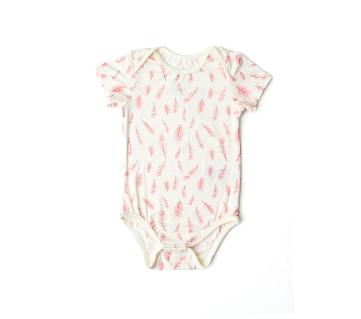 NOTTOOBIG Bamboo Spandex Bodysuits - Swan-Bebehaus