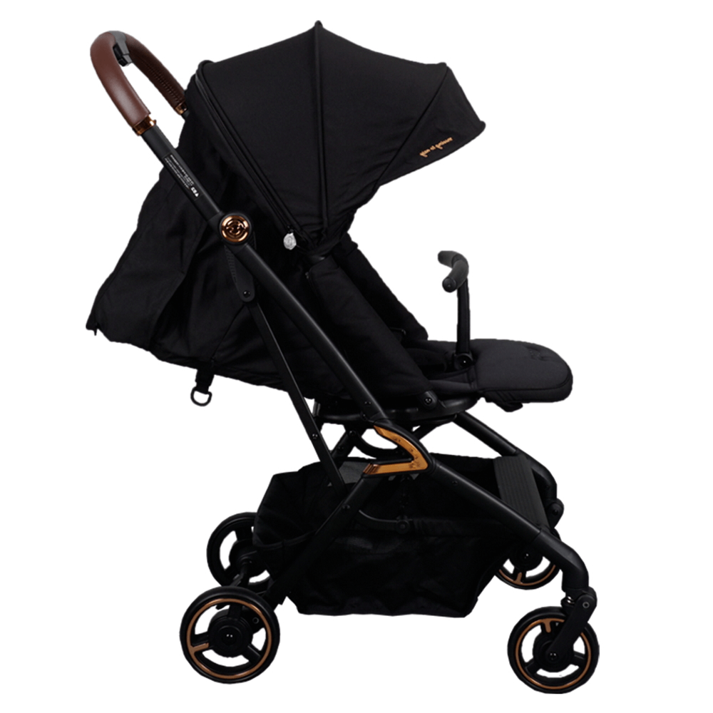Tavo Baby Stroller - InnoSpin 360 (Deep Black)-Bebehaus
