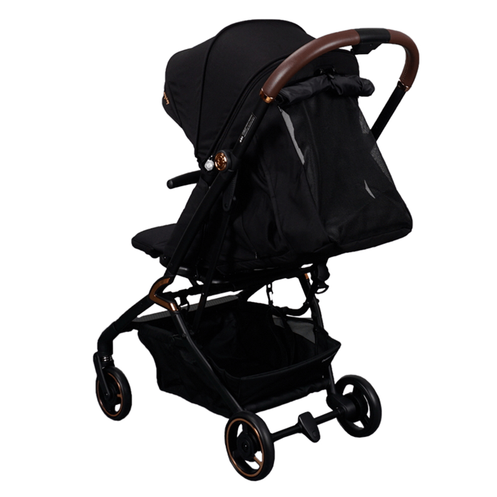 Tavo Baby Stroller - InnoSpin 360 (Deep Black)-Bebehaus