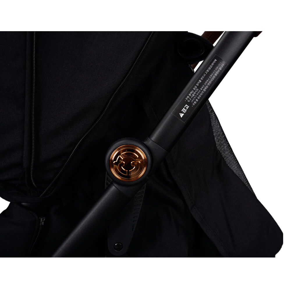 Tavo Baby Stroller - InnoSpin 360 (Deep Black)-Bebehaus