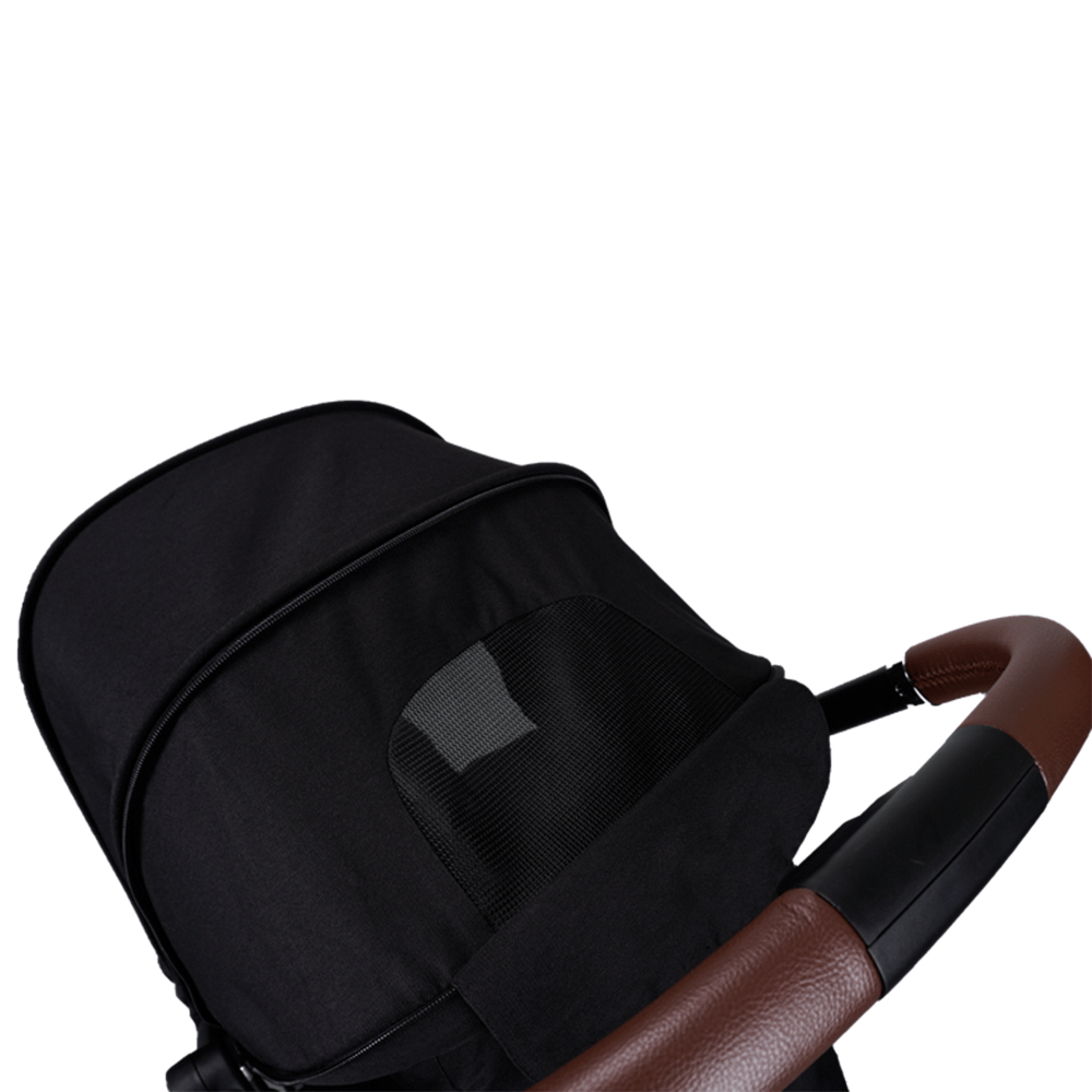 Tavo Baby Stroller - InnoSpin 360 (Deep Black)-Bebehaus