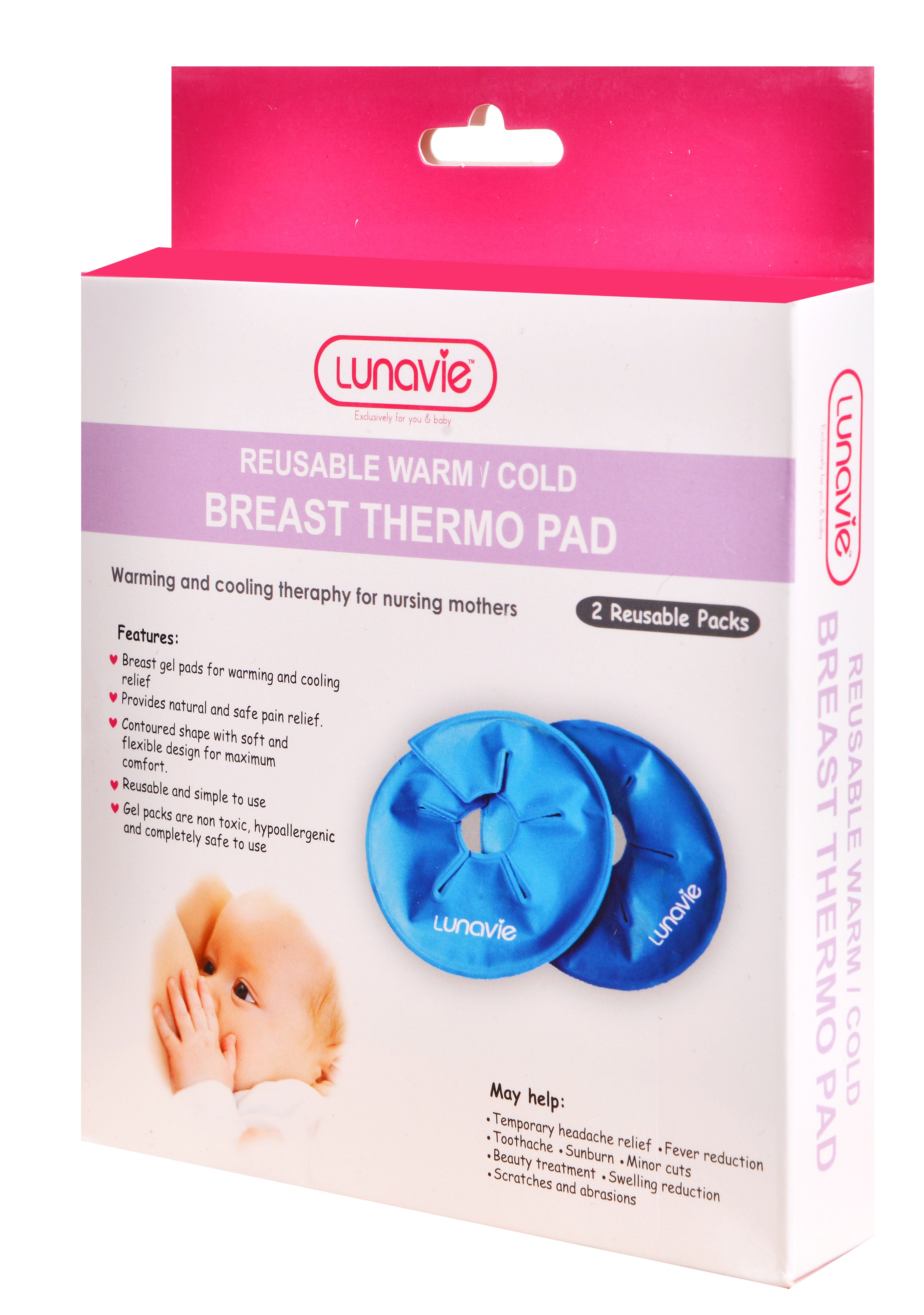 Lunavie Breast Thermo Pad - Fravi Sdn Bhd (Bebehaus) 562119-D