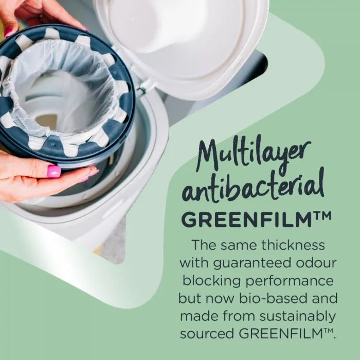 Tommee Tippee Twist & Click Sangenic Bin - White-Bebehaus