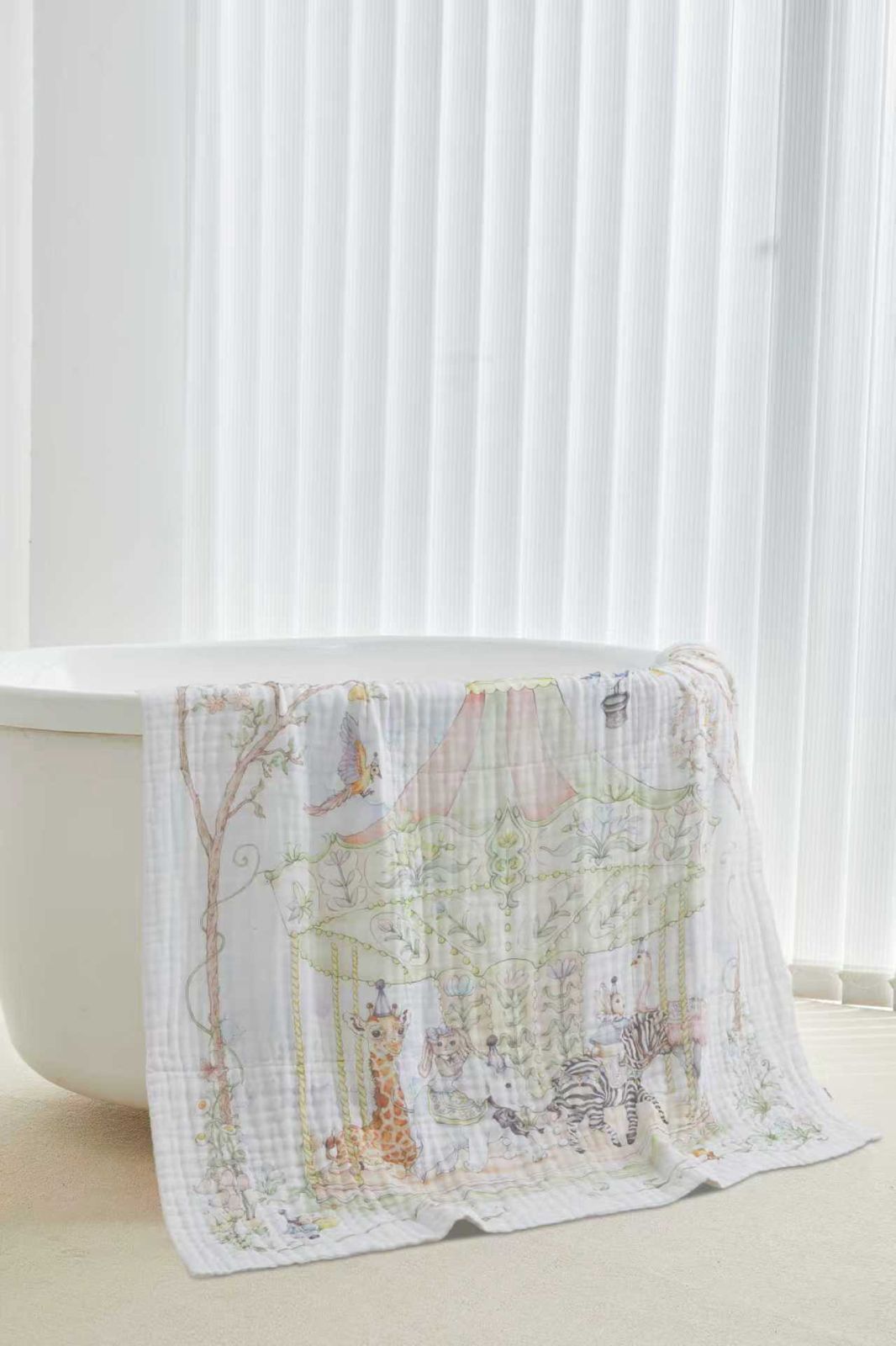 Bubble Tree Six Layer Towel 120cm*120cm