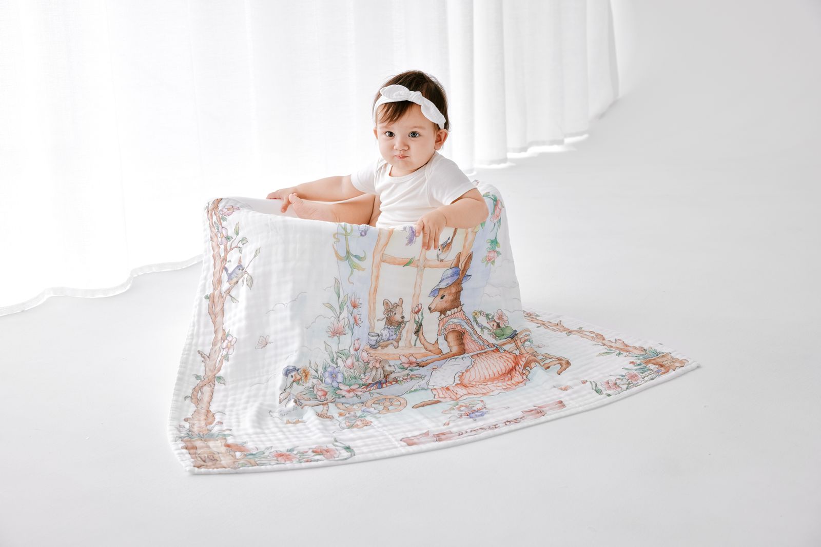 Bubble Tree Six Layer Towel 110cm*110cm
