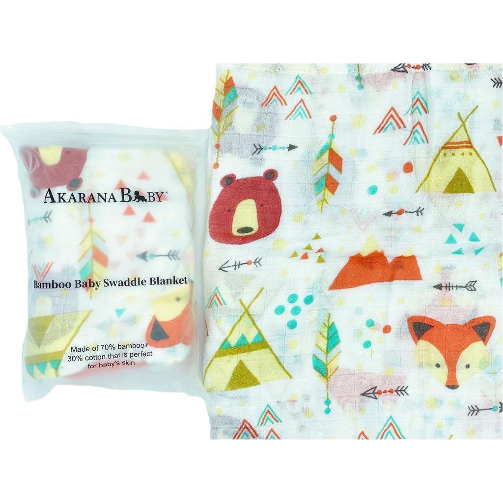 Akarana Baby Bamboo Muslin Blanket-Bebehaus
