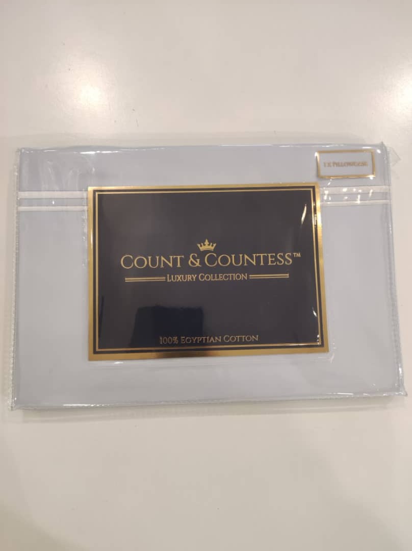 Count & Countess Pillow Case - Dreamy Blue-Bebehaus