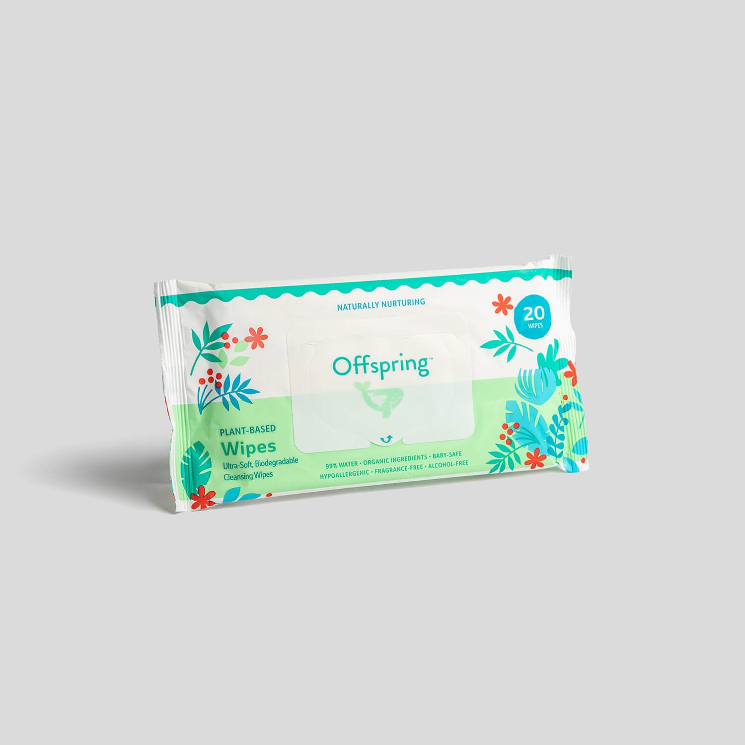 Offspring Baby Wipes (20 or 80pcs)-Bebehaus