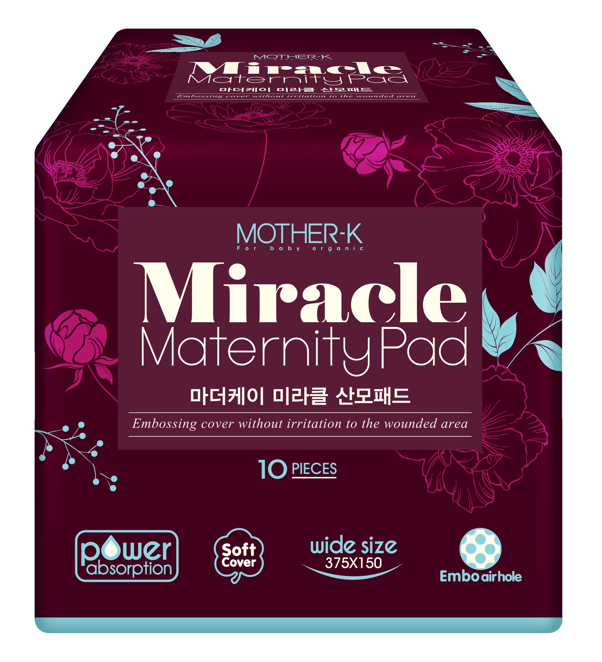 Mother-K Miracle Maternity Pad (10pcs)-Bebehaus