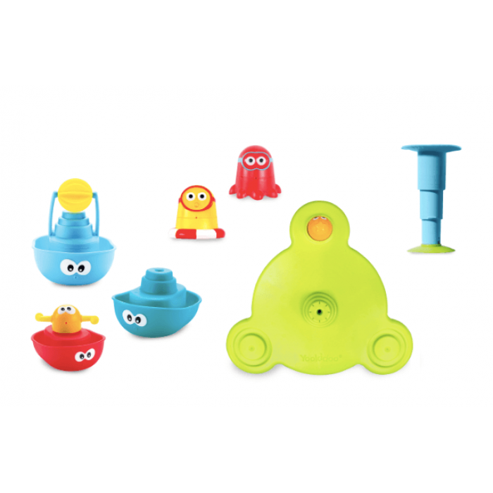 Yookidoo Stack 'N' Spray Tub Fountain-Bebehaus