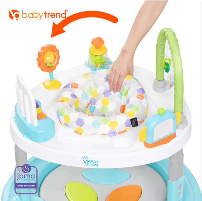 Baby Trend 4 in 1 Bounce n Dance Activity Centre Walker - Woodland Walk-Bebehaus