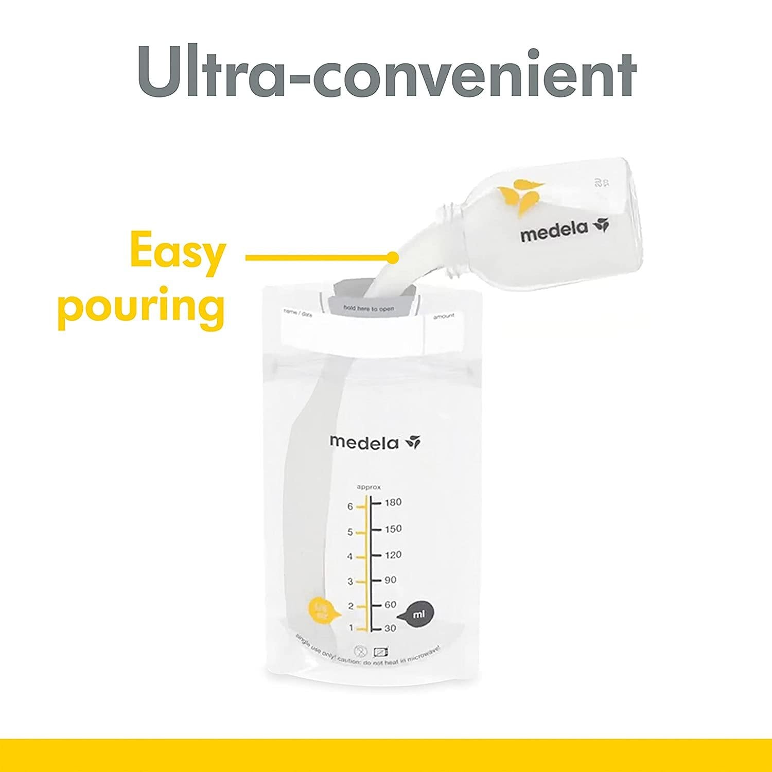 MEDELA Breastmilk Storage Bag (25pcs)-Bebehaus