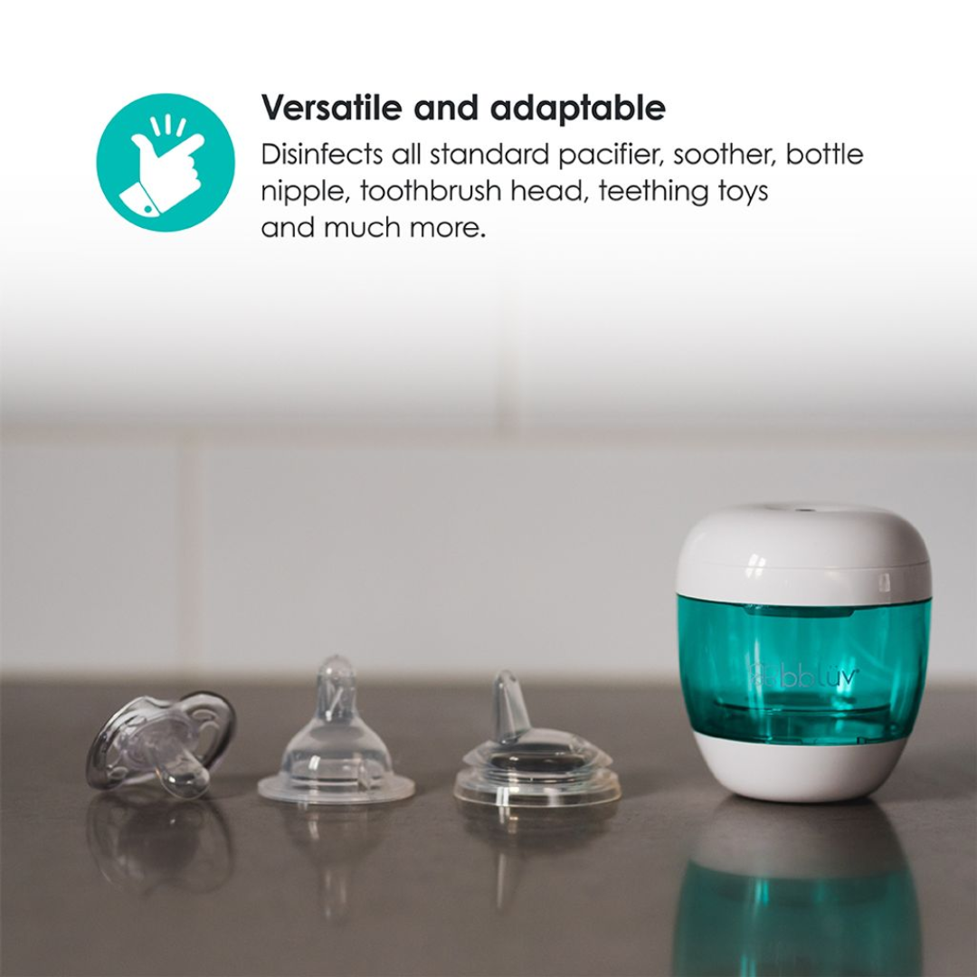 bbluv Uvi 4in1 UV Sterilizer - White/Aqua-Bebehaus