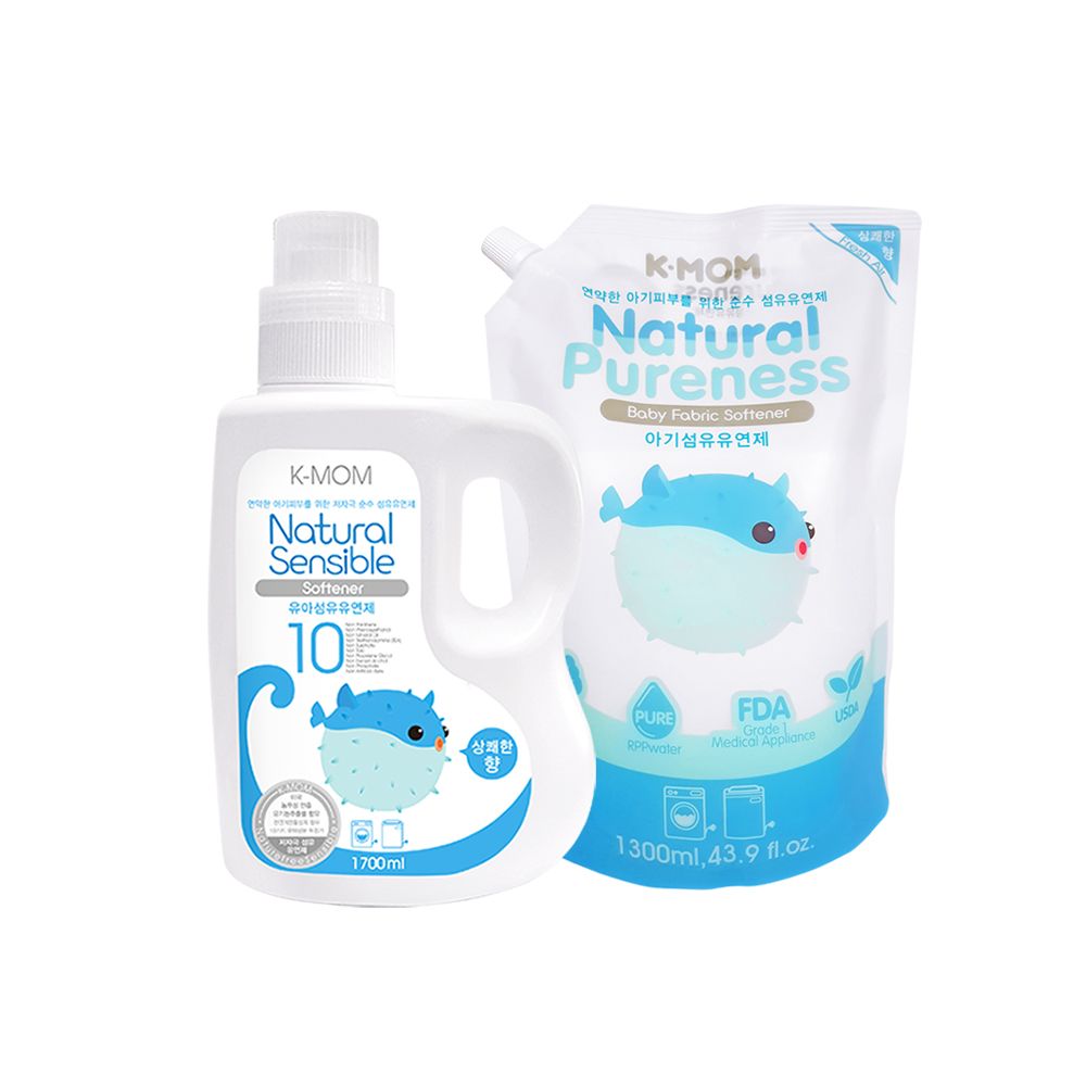 K-MOM Laundry Softner Refill 1300ML-Bebehaus