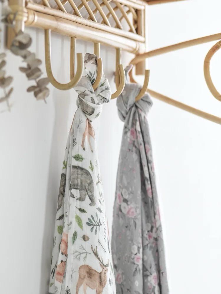 Posh Bebe Swaddle Gift Set 3pc Assorted