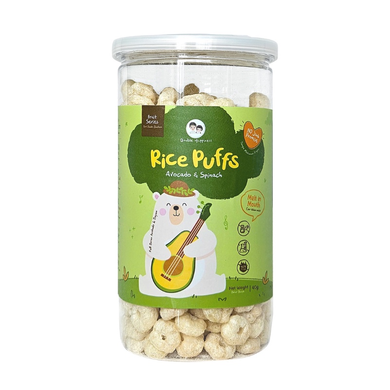 Double Happiness Rice Puff