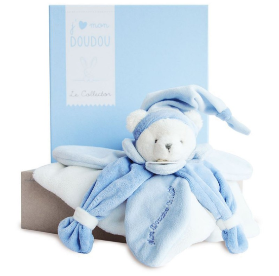 Doudou et Compagnie Jaime Mon Collector Bear Blue-Bebehaus