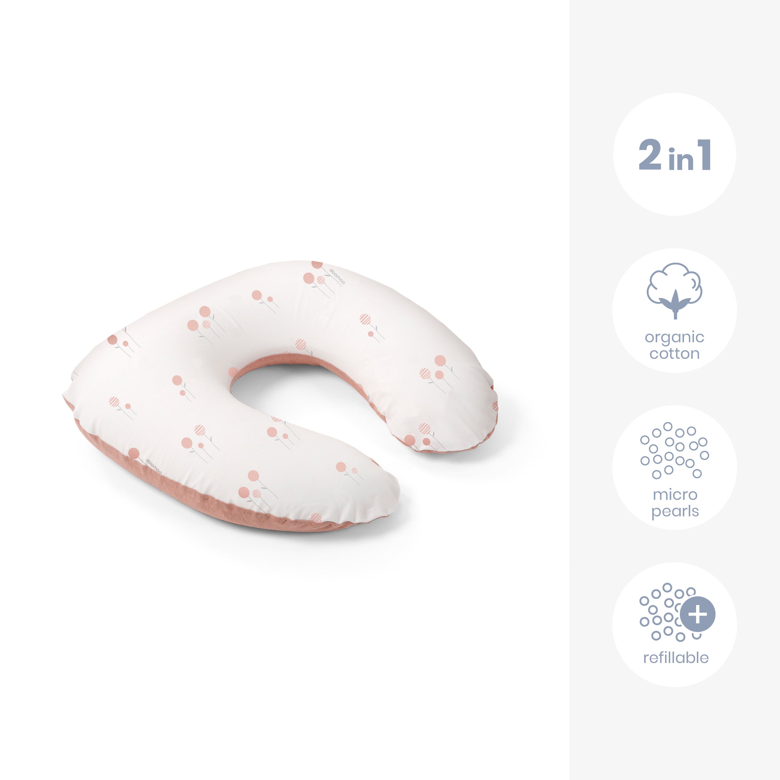 Doomoo Softy Nursing Pillow-Bebehaus