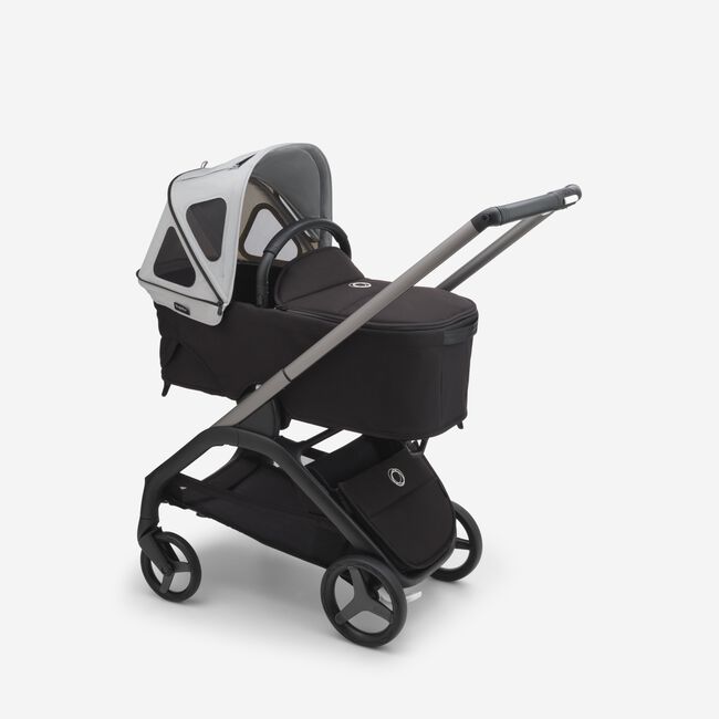 Bugaboo Dragonfly Breezy Sun Canopy - Misty Grey-Bebehaus