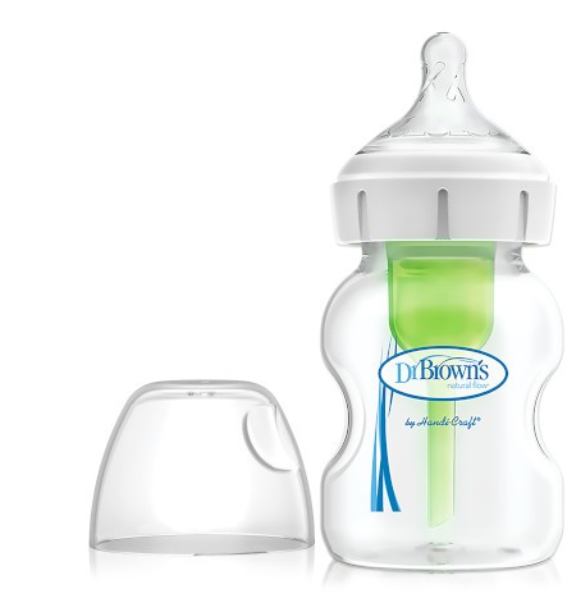 Dr. Brown's Natural Flow® Options+™ Baby Bottle [Wide-Neck/PPSU]-Bebehaus
