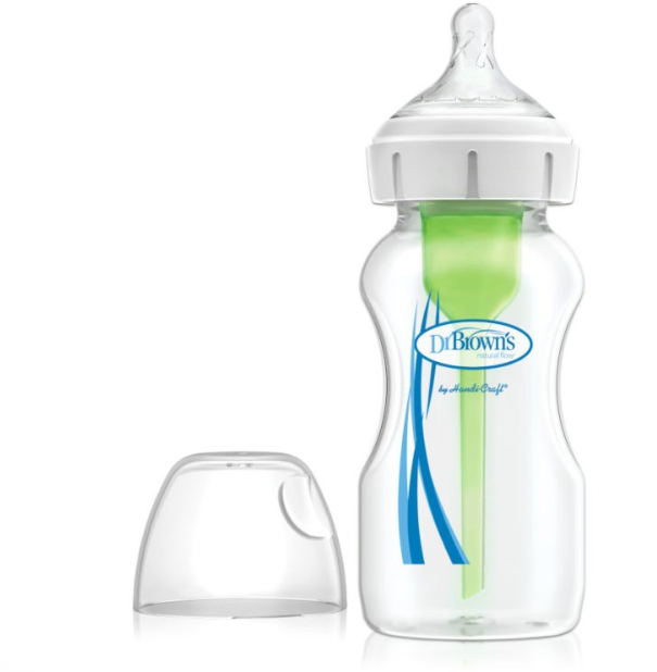 Dr. Brown's Natural Flow® Options+™ Baby Bottle [Wide-Neck/PPSU]-Bebehaus