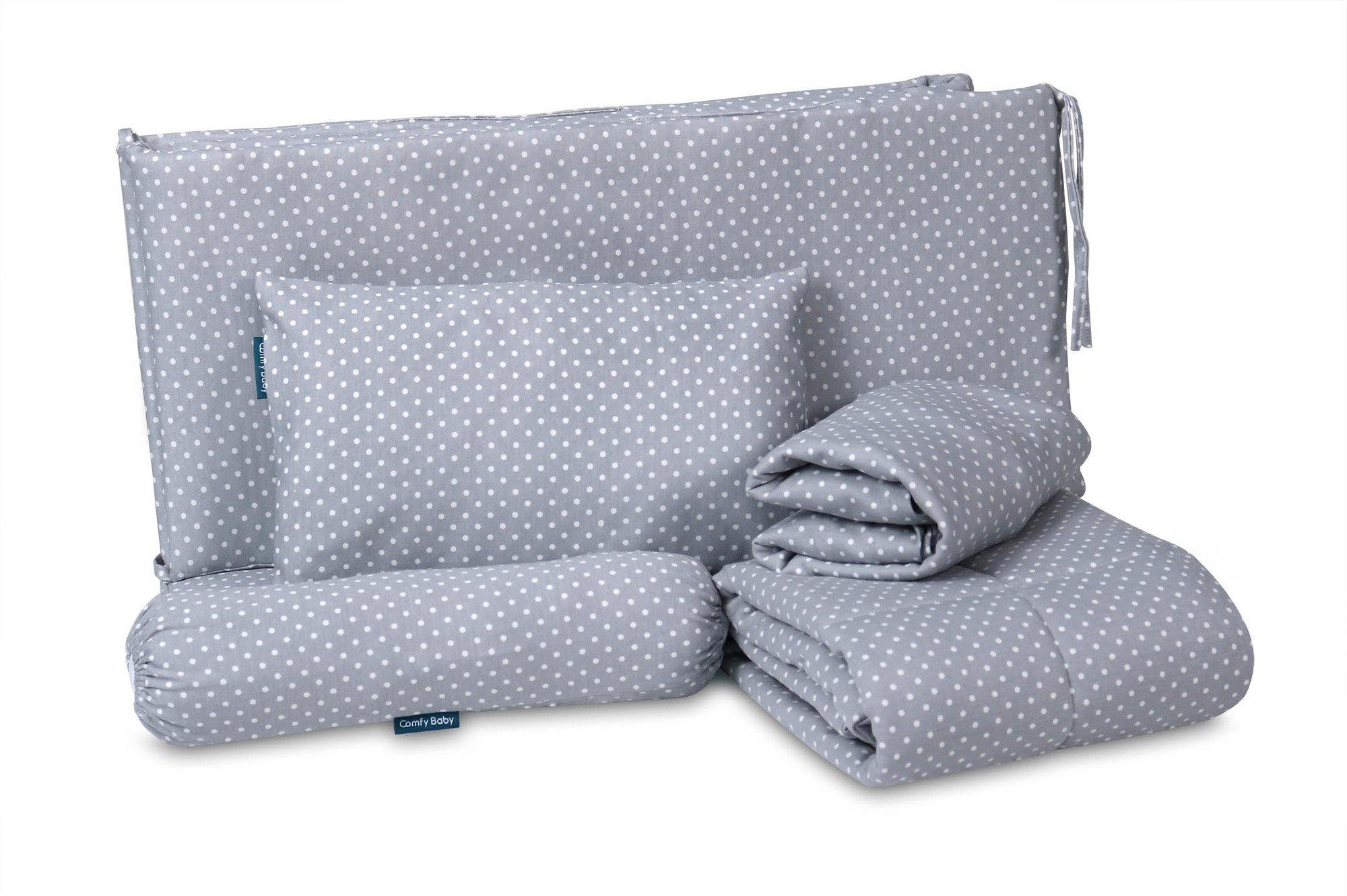 Comfy Living 6 In 1 Bedding Set (Color Design)-Bebehaus