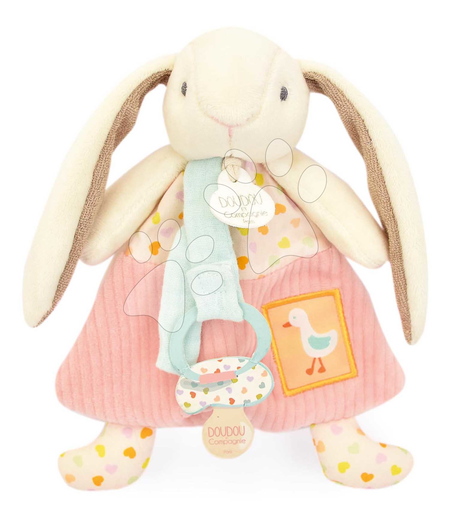 Doudou Ciboulette with Dummy Holder - Rabbit