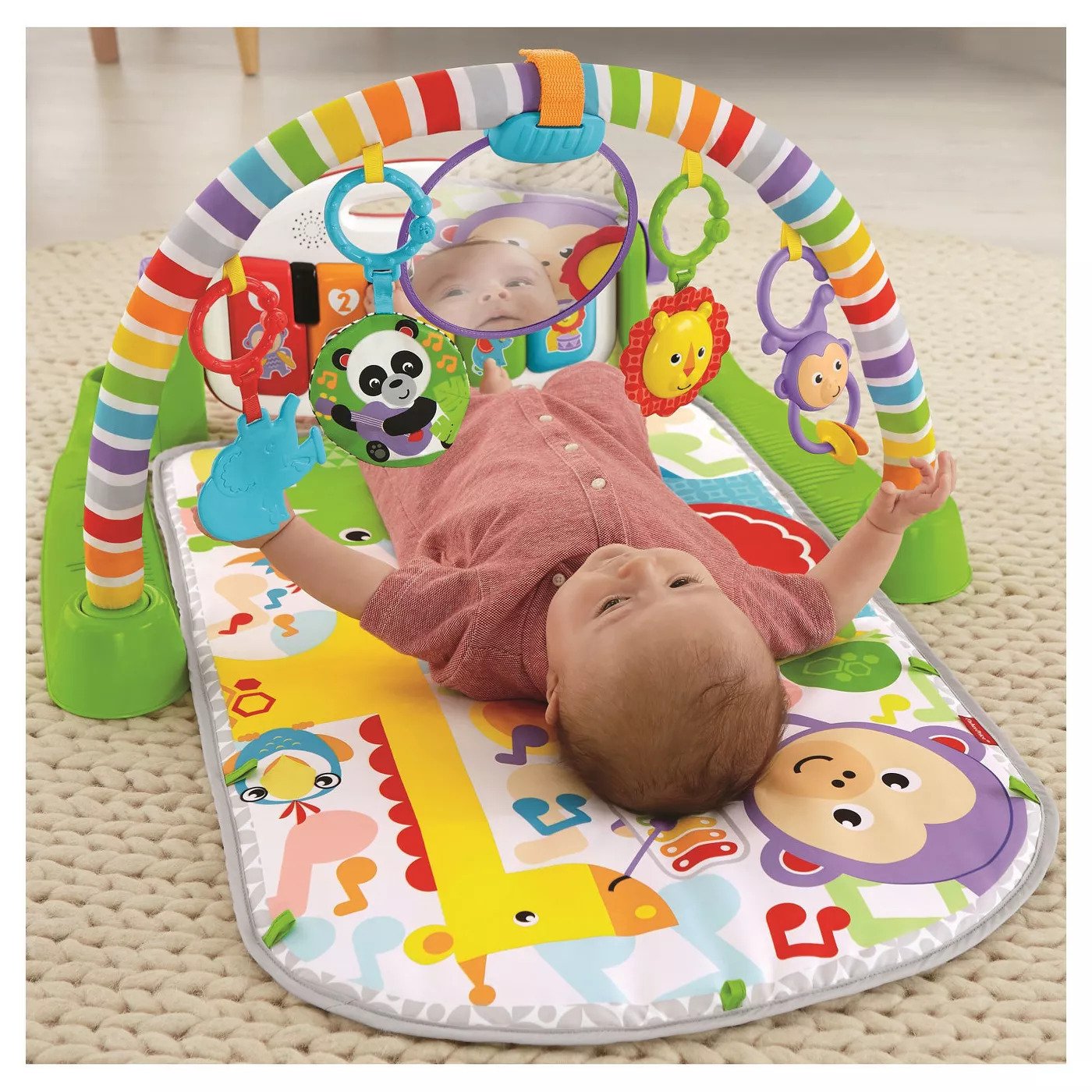 Fisher Price Deluxe Kick & Play Piano Gym-Bebehaus