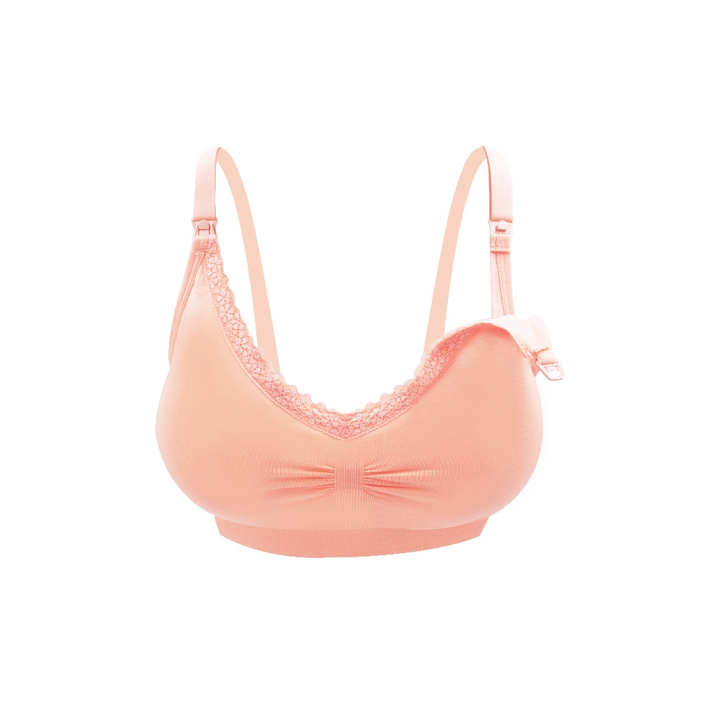 Lunavie Seamless Nursing Bra Pink