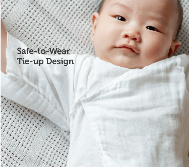 Gauze Long Undershirt 2 pcs (0-9 months)-Bebehaus