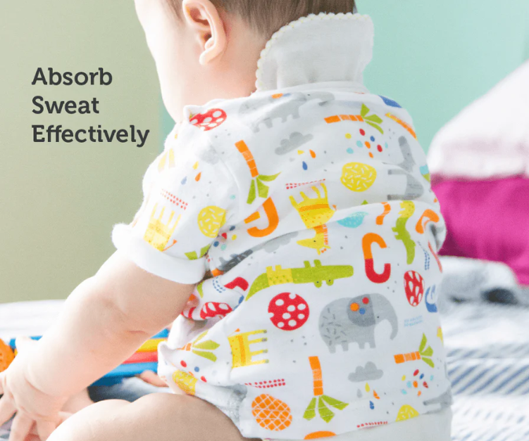 Suzuran Gauze Sweat Pad 3 pcs-Bebehaus