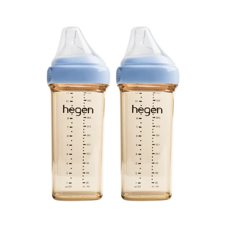 Hegen PCTO™ 330ml/11oz Feeding Bottle PPSU 2-Pack - Blue