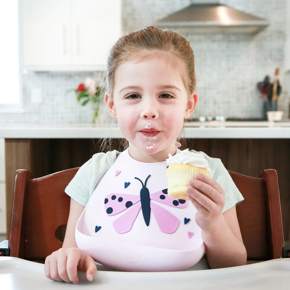 Make My Day Baby Bib (Butterfly)-Bebehaus