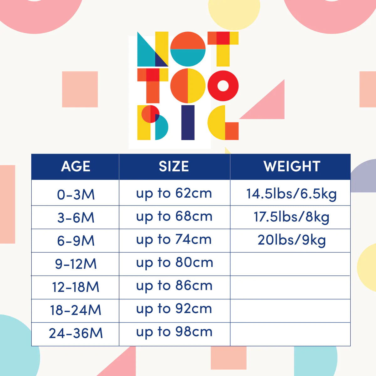 NOTTOOBIG Bamboo Spandex Sleepsuits - Happy Weather-Bebehaus