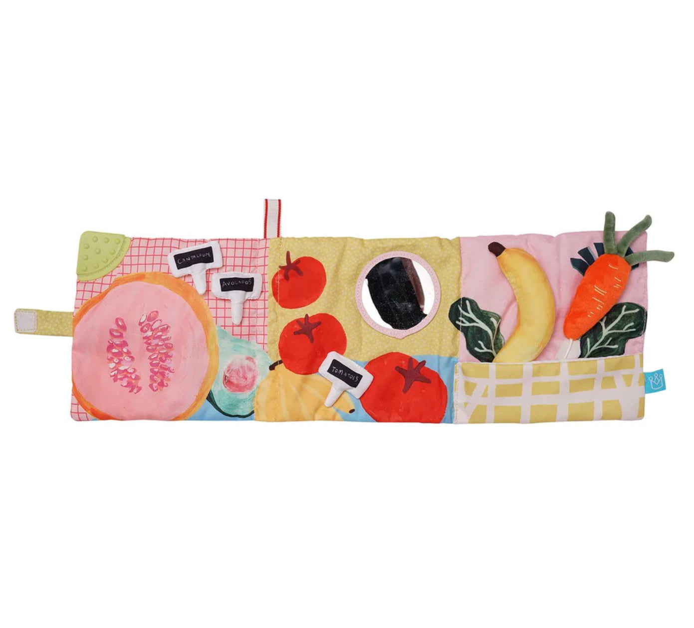 Manhattan Toy Mini-Apple Farm Soft Book-Bebehaus