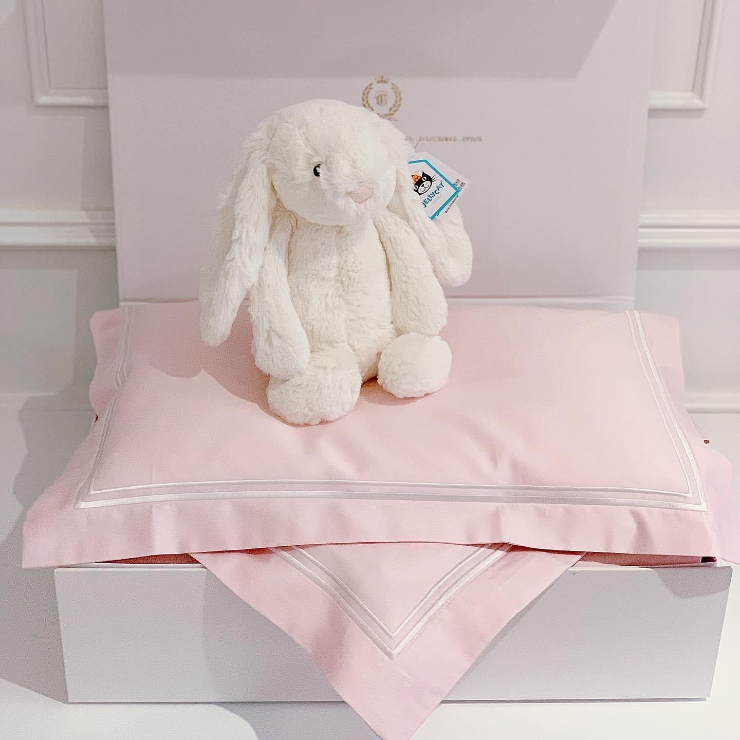 Count & Countess Pillow Case - Cradle Pink