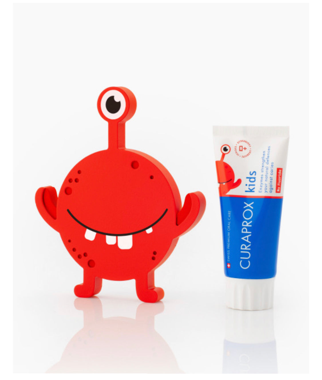 Curaprox Kid Toothpaste Strawberry Flavor Zero Fluoride , 60ml-Bebehaus